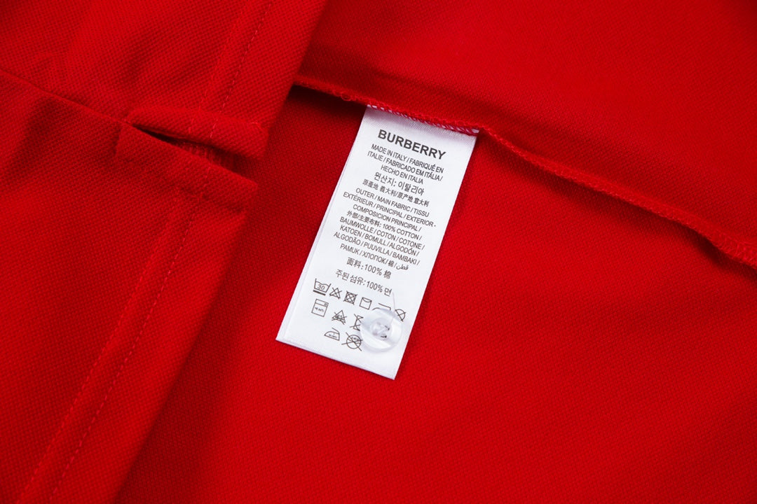 1203 New classic neckline color-matching POLO shirt