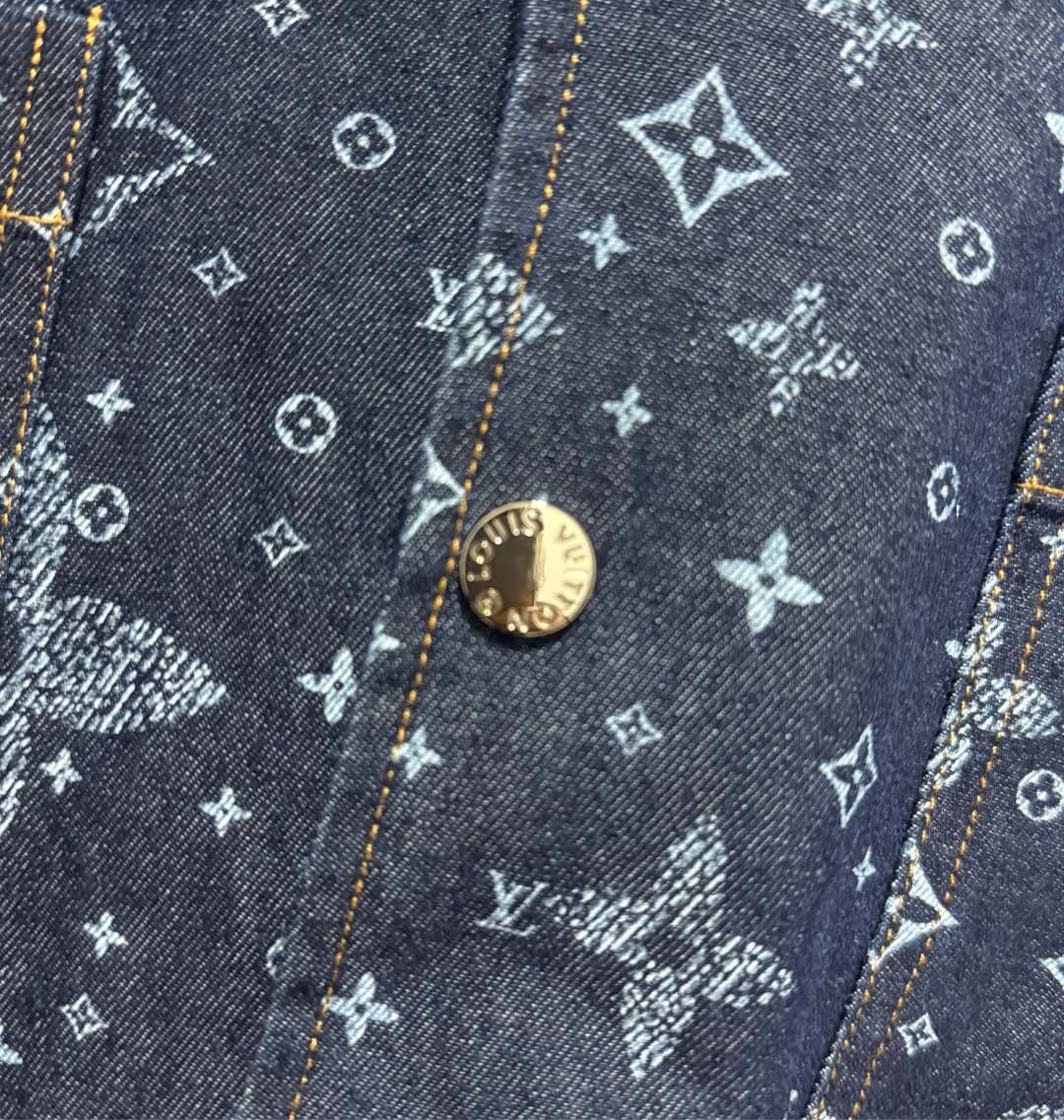 250224 New high quality denim jacquard wash suit