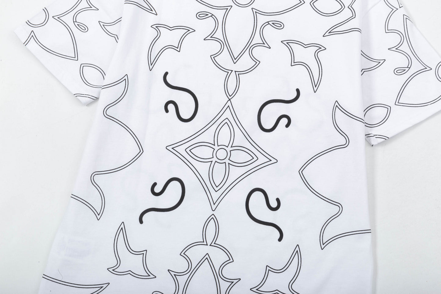 250305 New high quality deranged printed T-shirts
