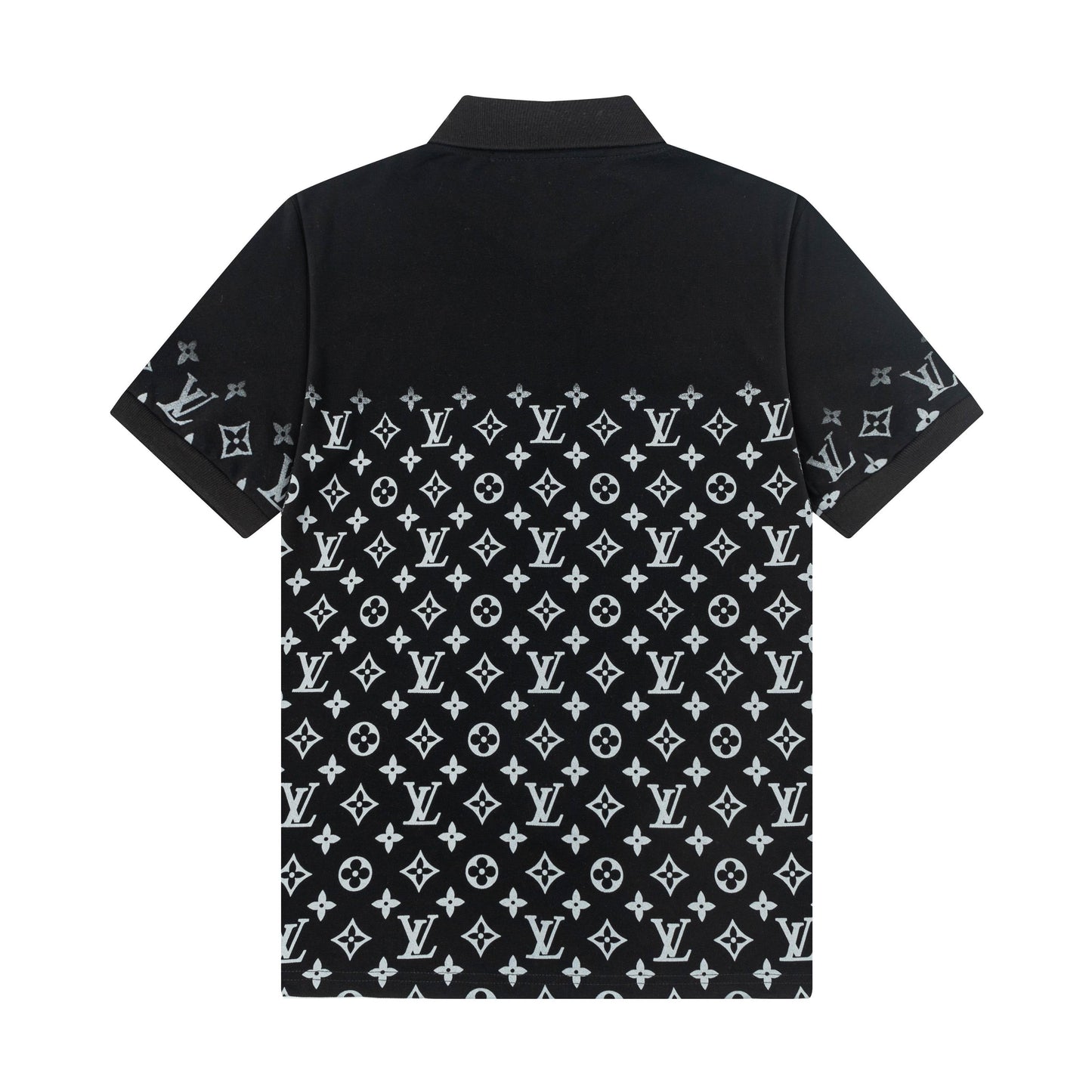 250305 High-end series of high quality gradient printed POLO shirt