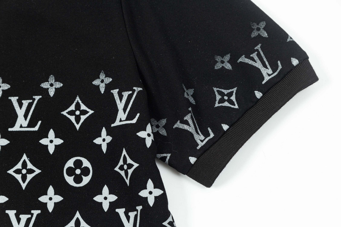 250305 High-end series of high quality gradient printed POLO shirt