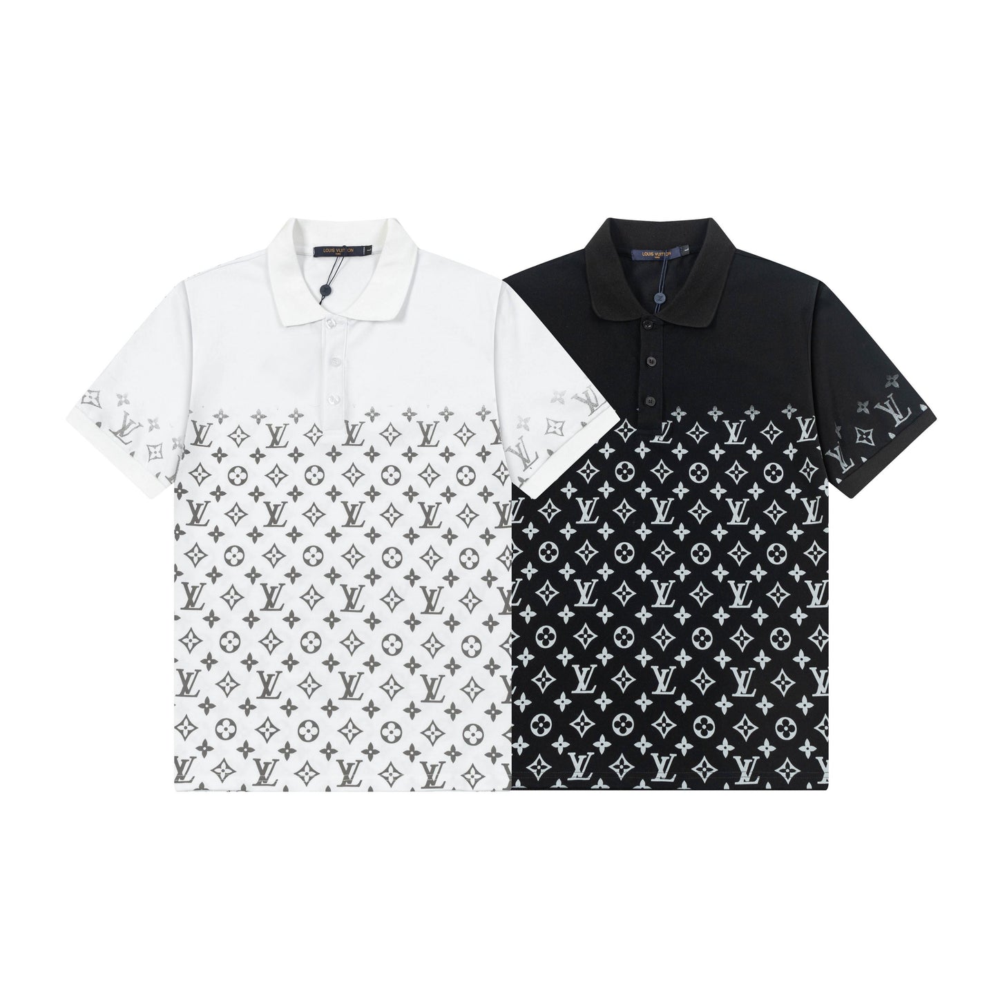 250305 High-end series of high quality gradient printed POLO shirt