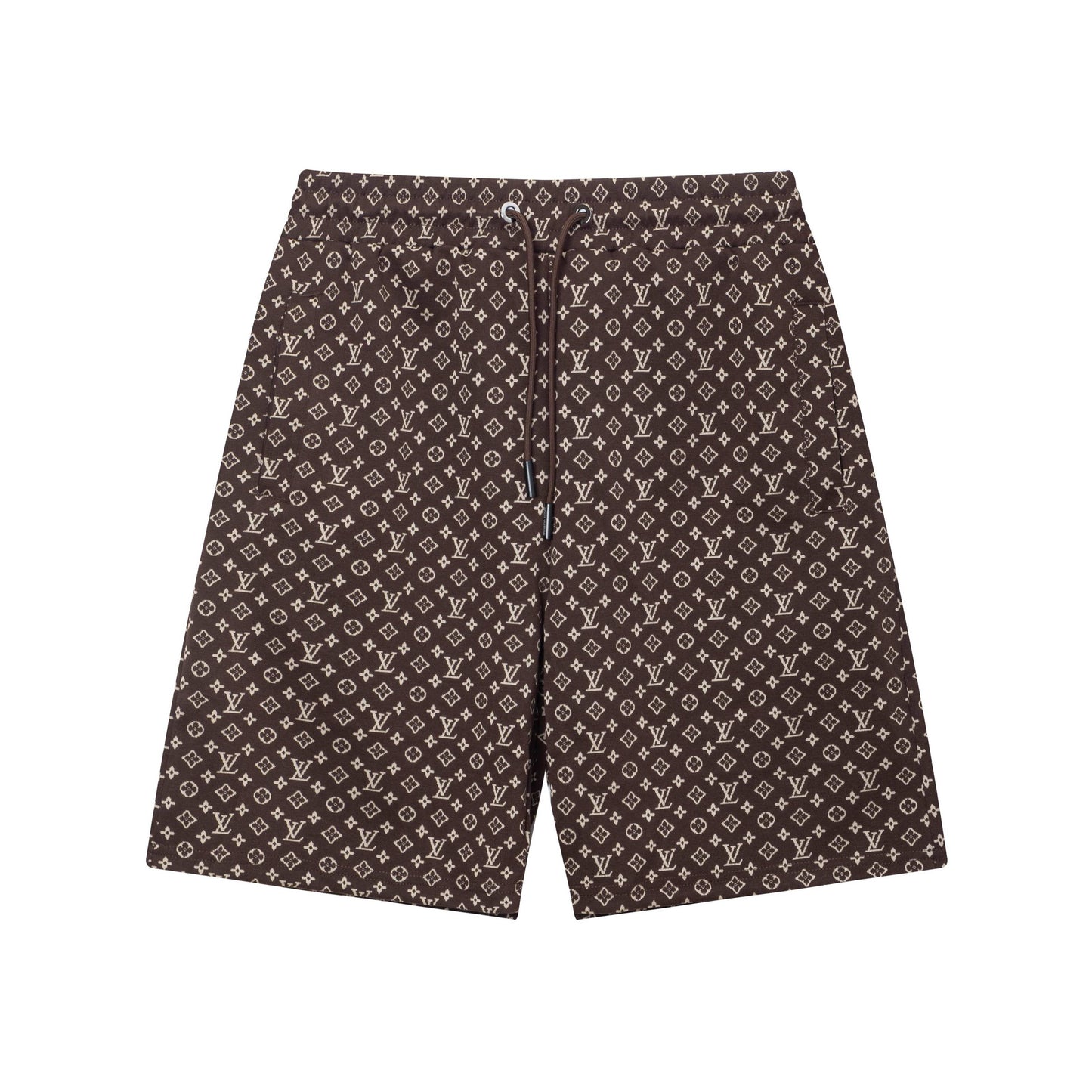 250313 New high quality knitted jacquard full print shorts