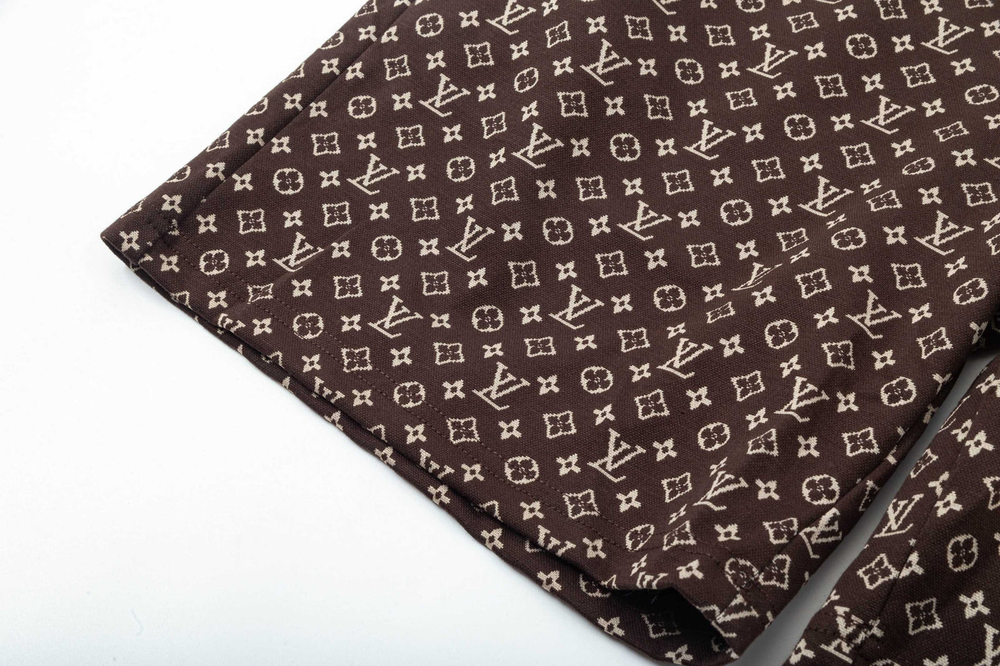 250313 New high quality knitted jacquard full print shorts