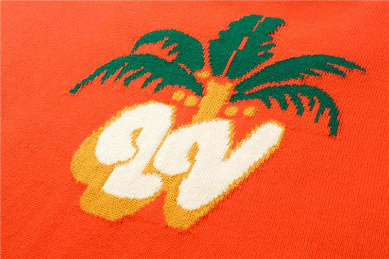 250313 New high quality jacquard knit T-shirt