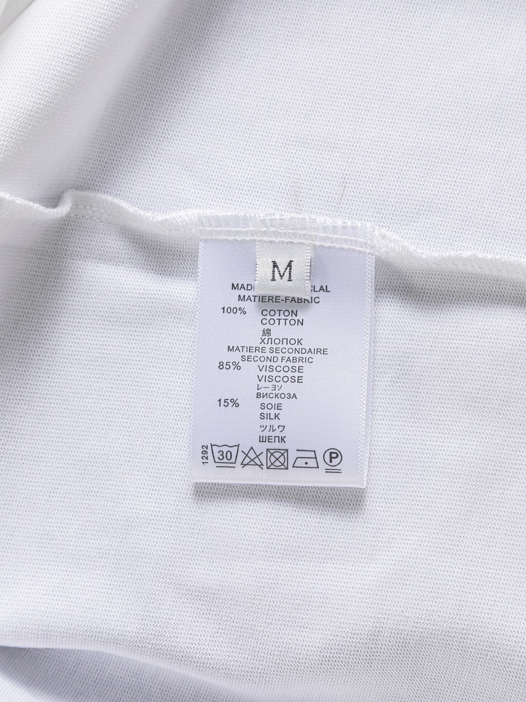 250325 New high quality three color embroidered T-shirt