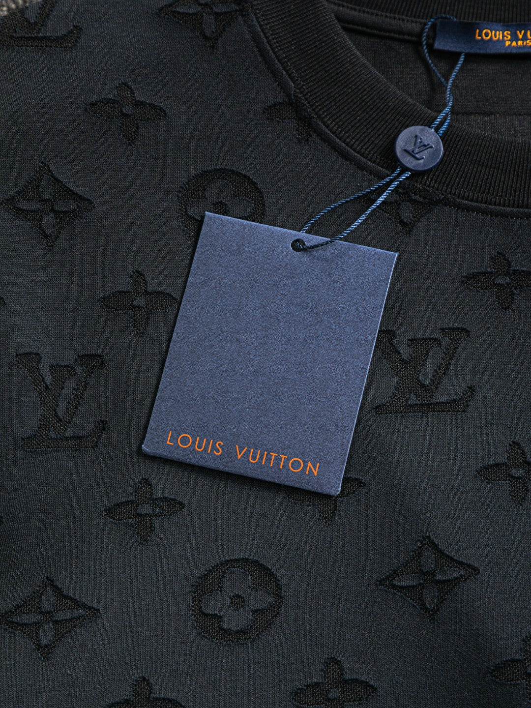 250325 New high quality covered with cut-and-burn monogram T-shirts
