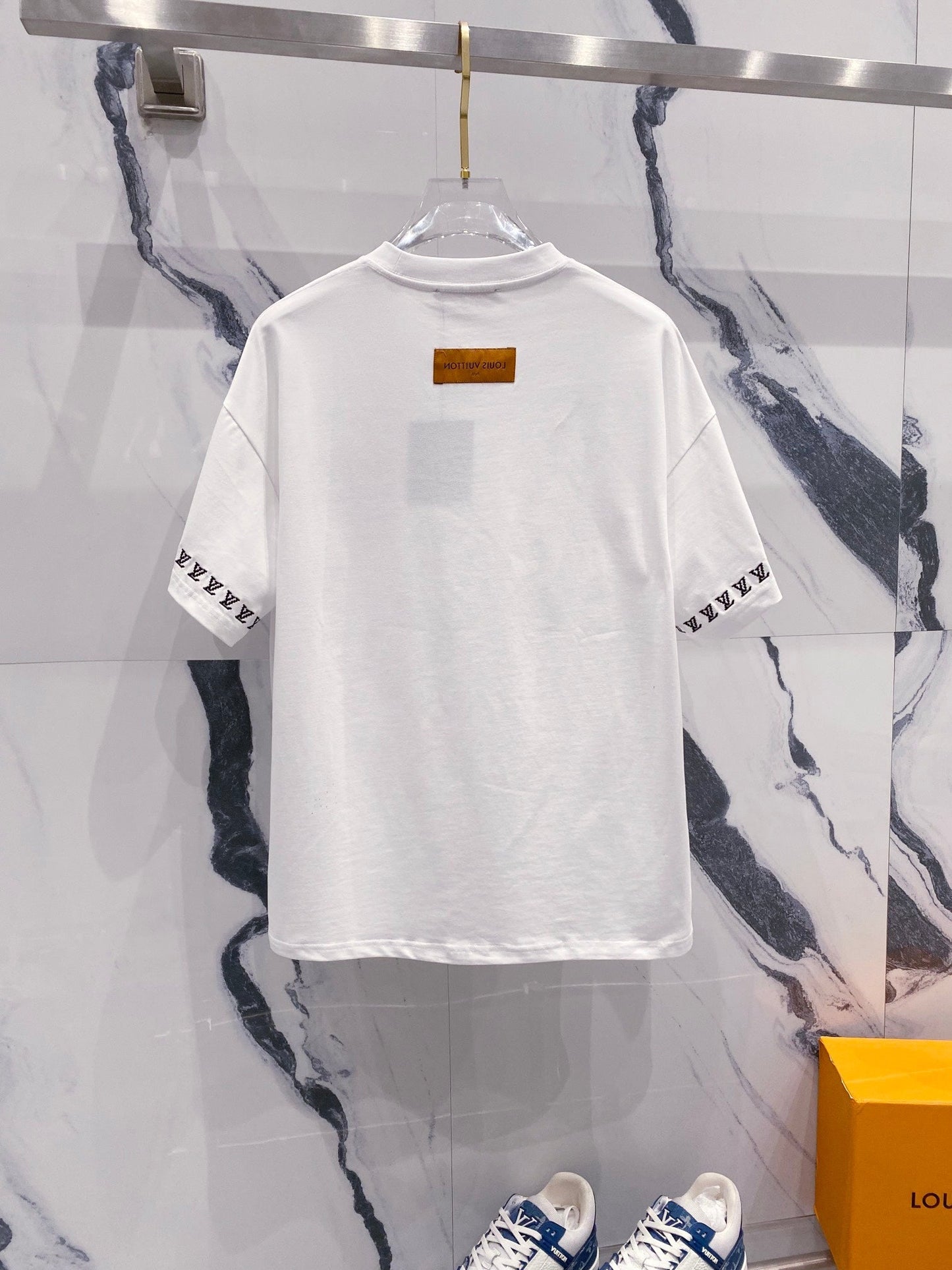 250325 New high quality printed sleeve T-shirt