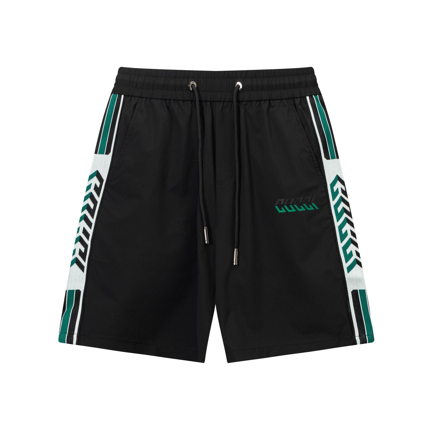 250408 New high-quality webbing patchwork embroidered shorts