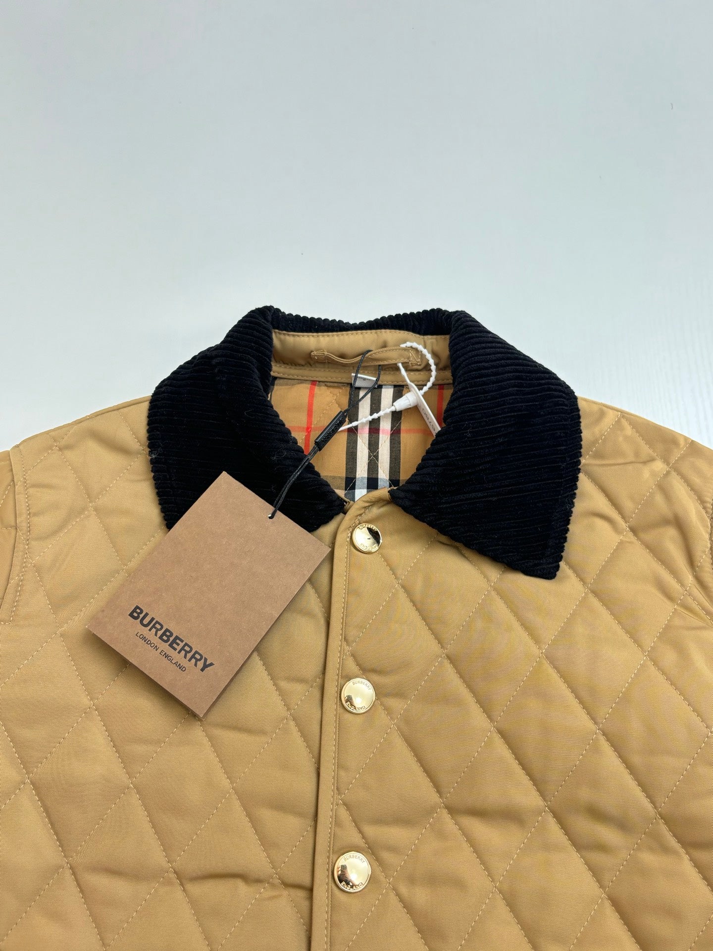 250722 new high-quality vintage diamond-shaped quilted coat