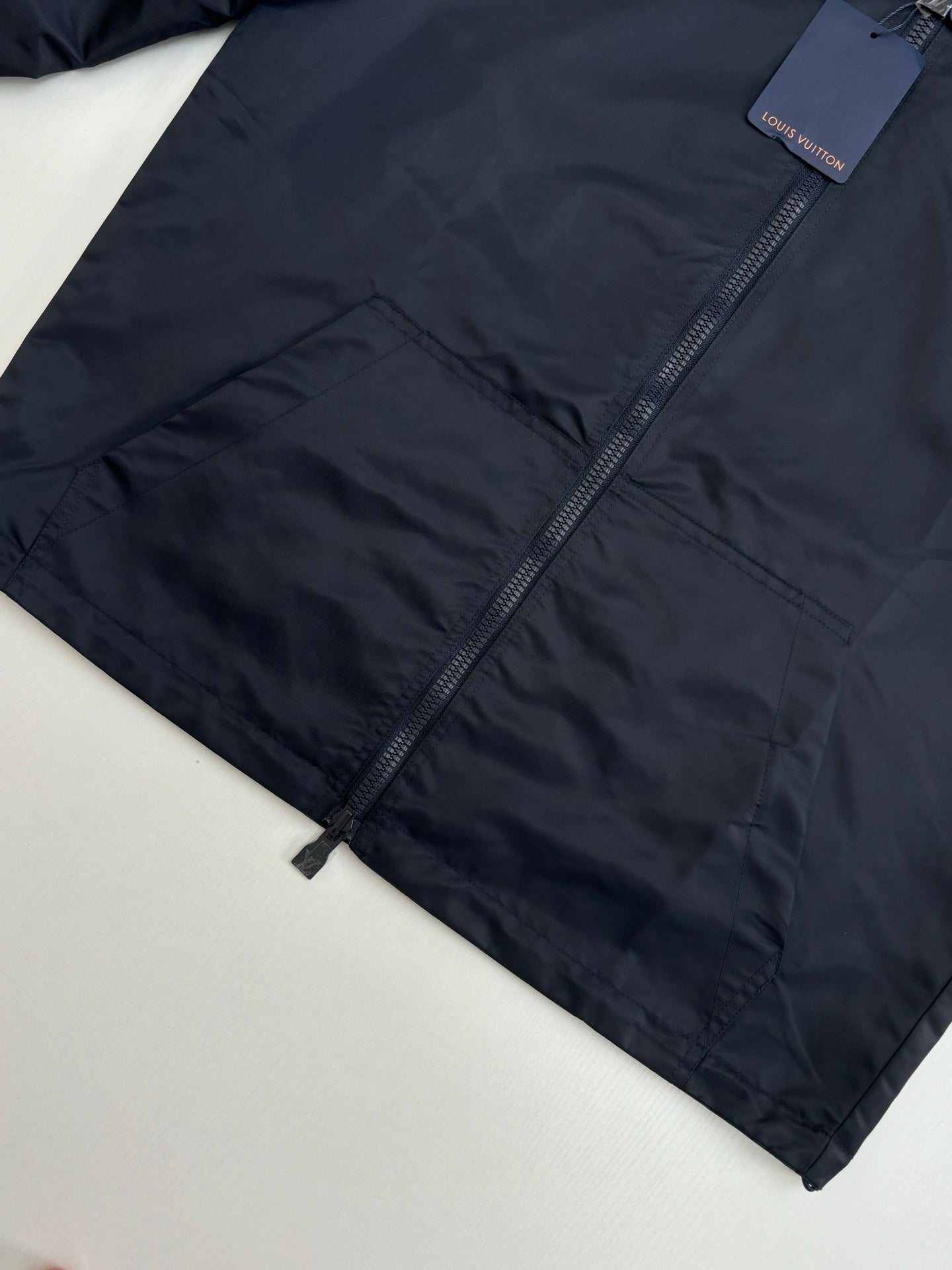 250819 New high-quality double-sided monogram jacquard windproof coat