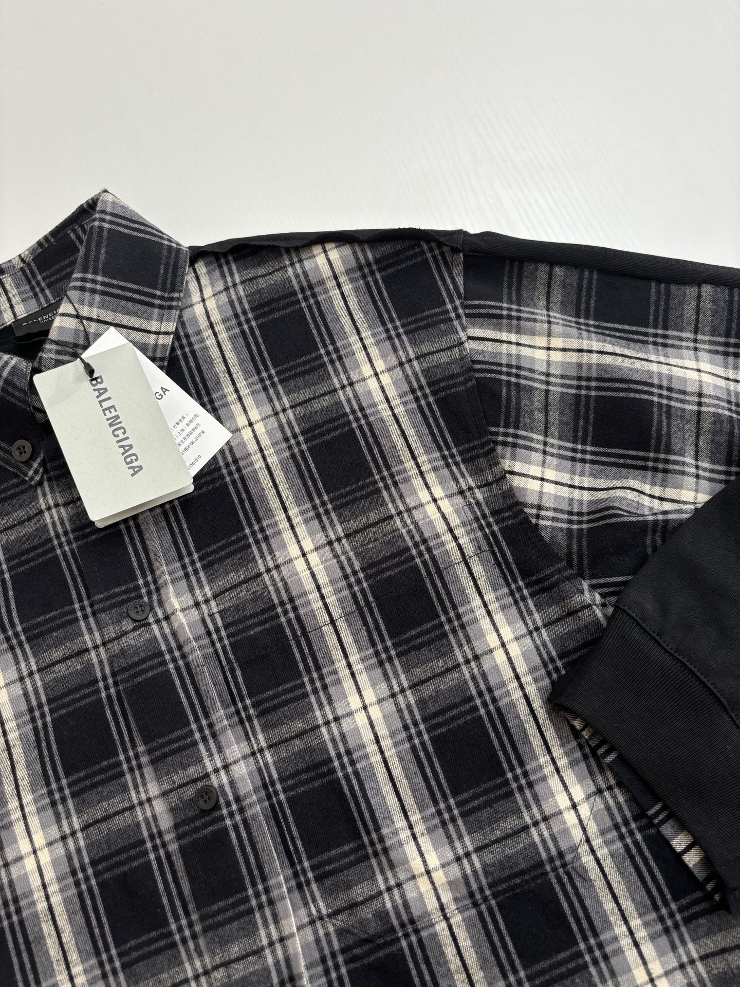 250819 New high-quality outerwear style logo letter long-sleeved shirt