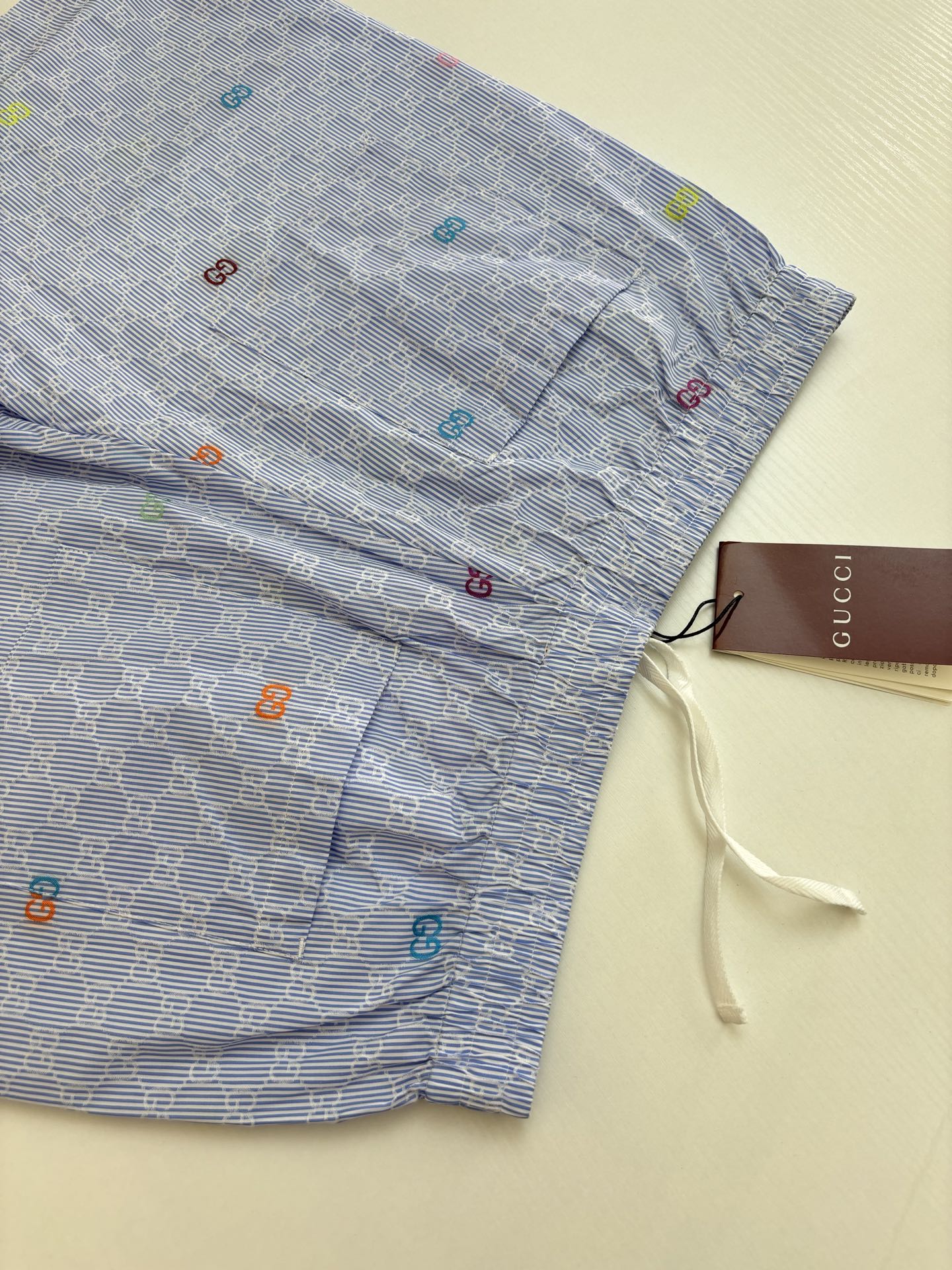 250819 New high-quality jacquard striped casual shorts