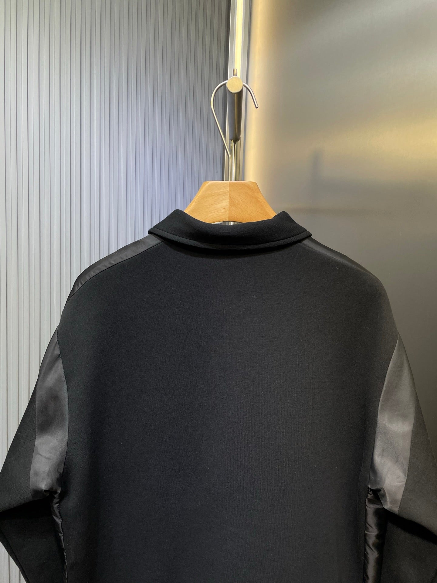 250819 New high-quality patchwork Roman fabric zipper jacket