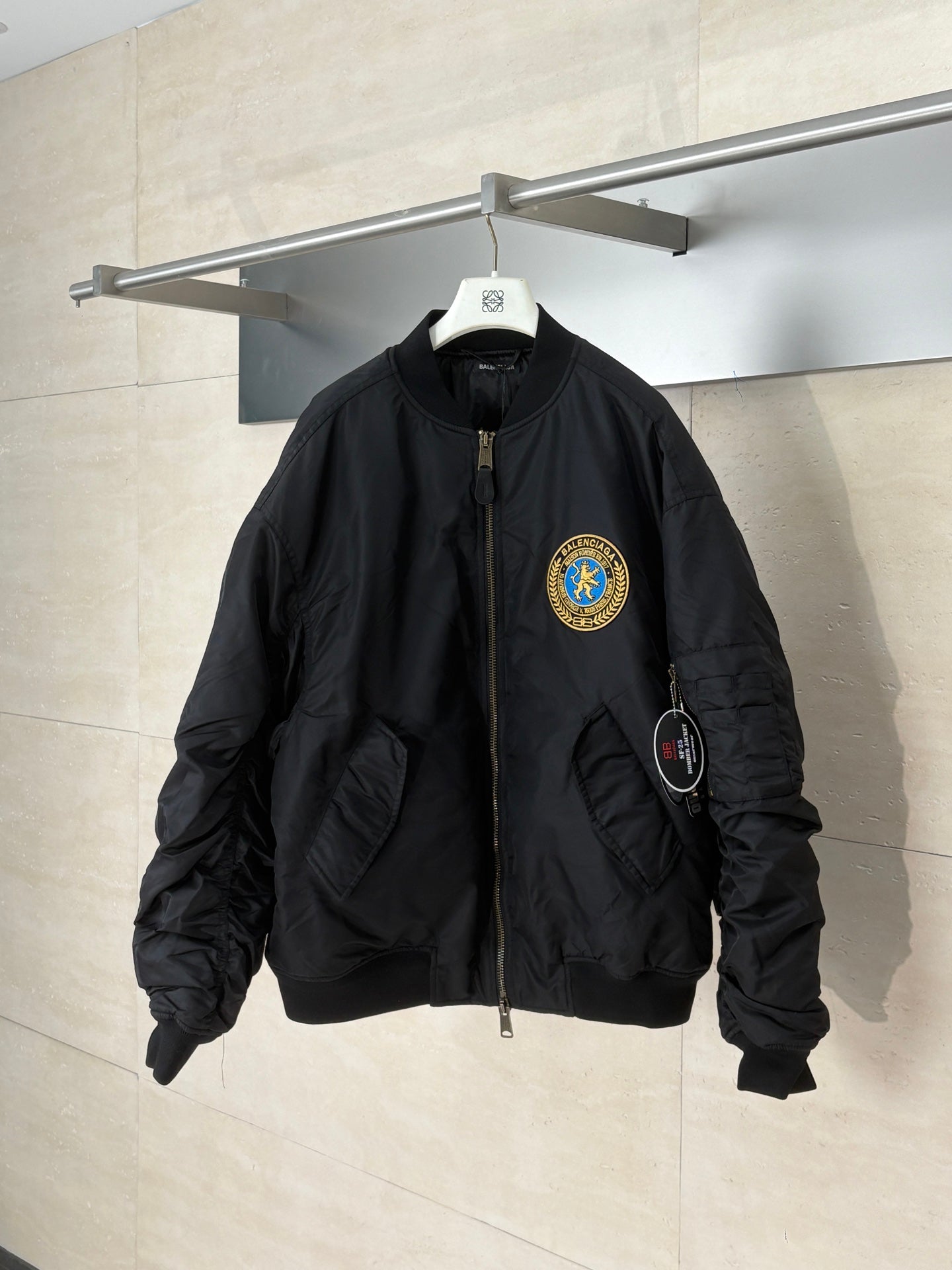 250819 New high-quality large-sized flight cotton-padded jacket
