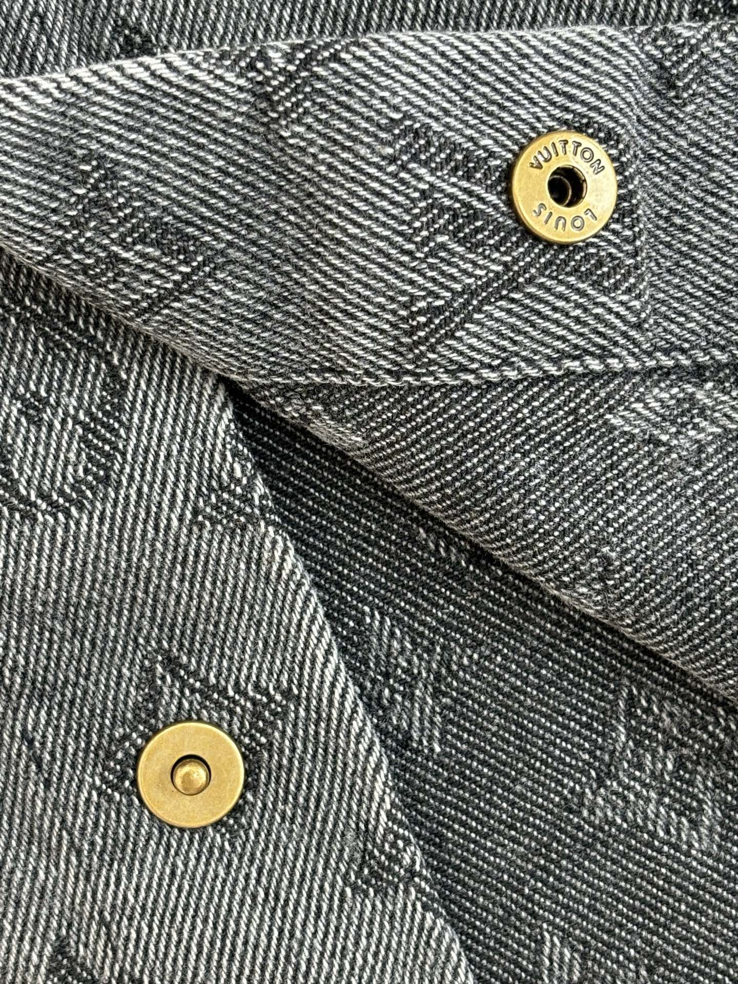 250819 A new high-quality full-printed jacquard denim jacket