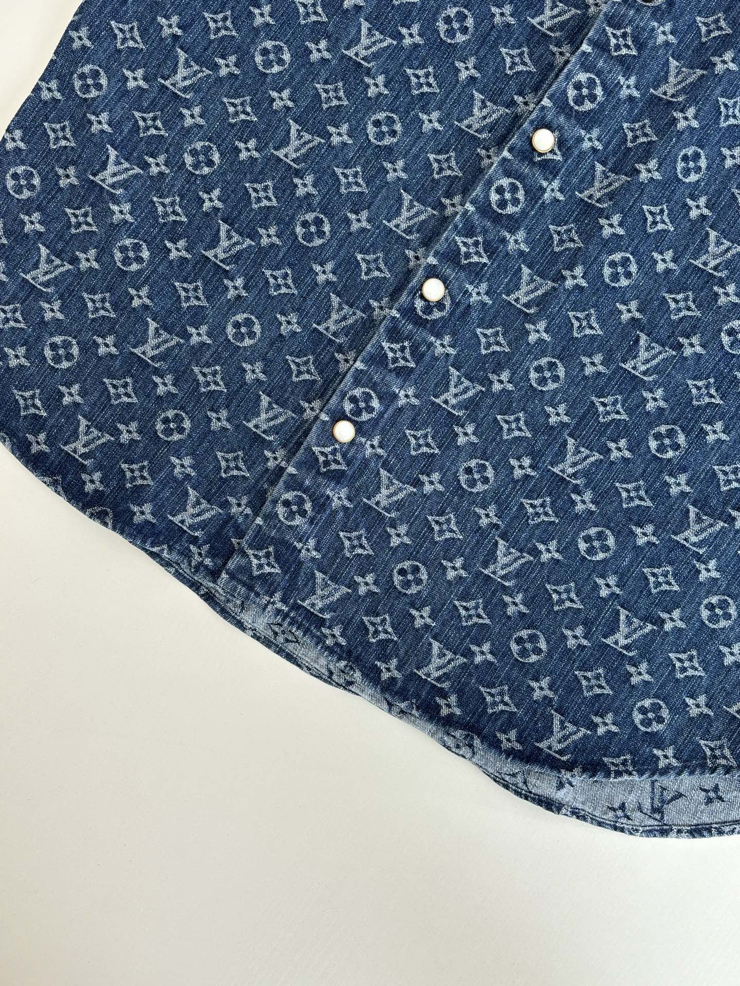250819 A new high-quality full-printed jacquard denim jacket