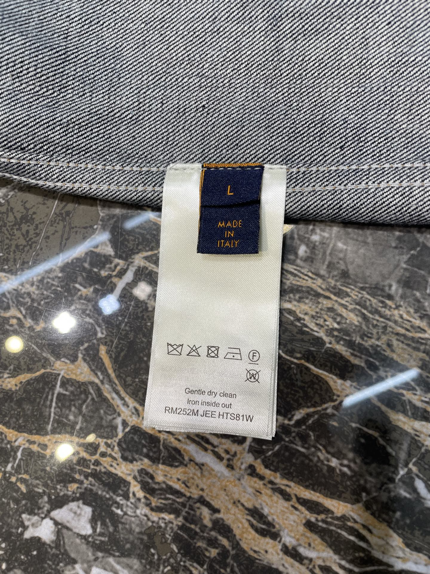 250825 New high-quality mini laser denim short-sleeved shirt