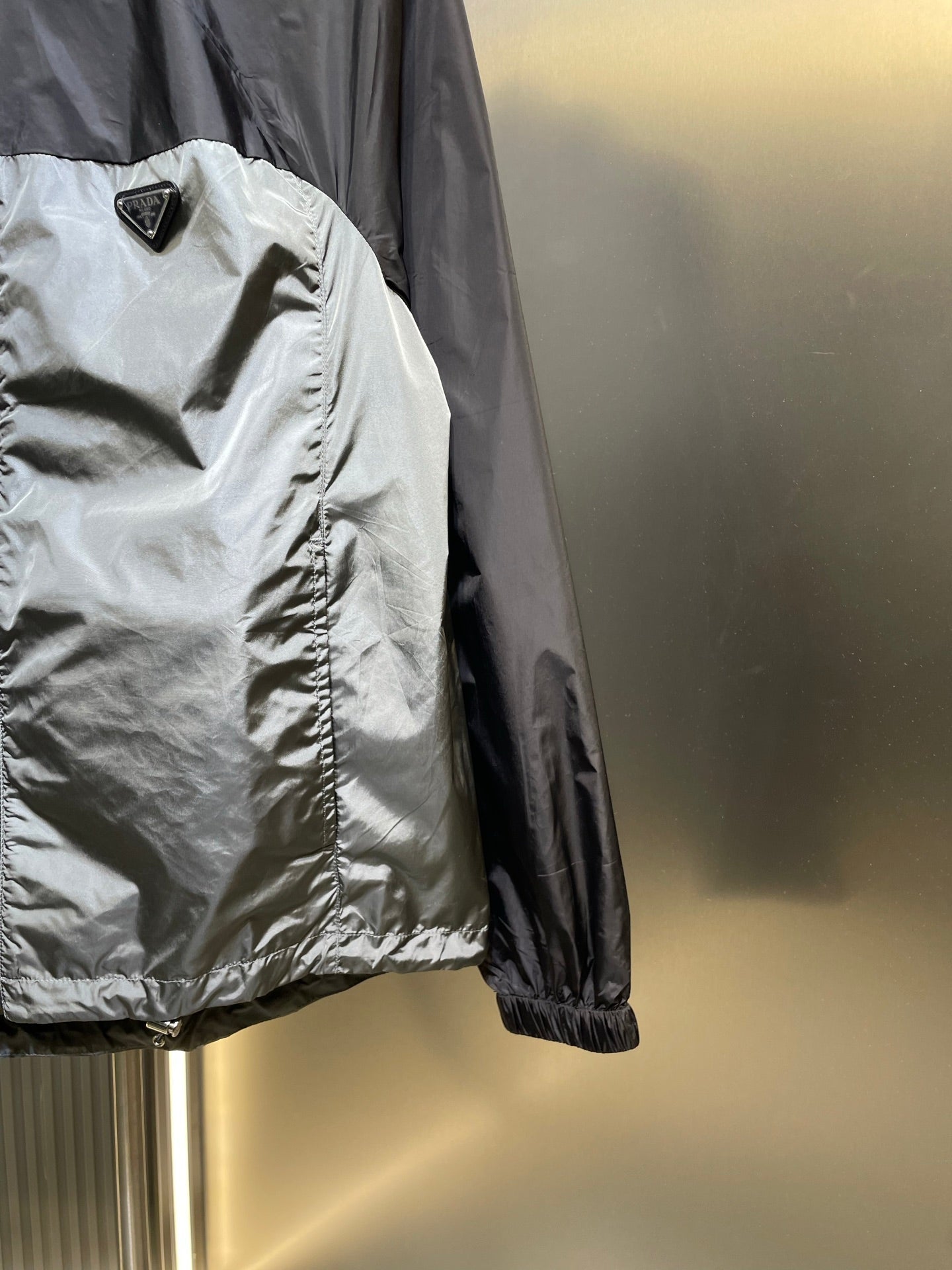 250825 New high-quality patchwork hooded jacket