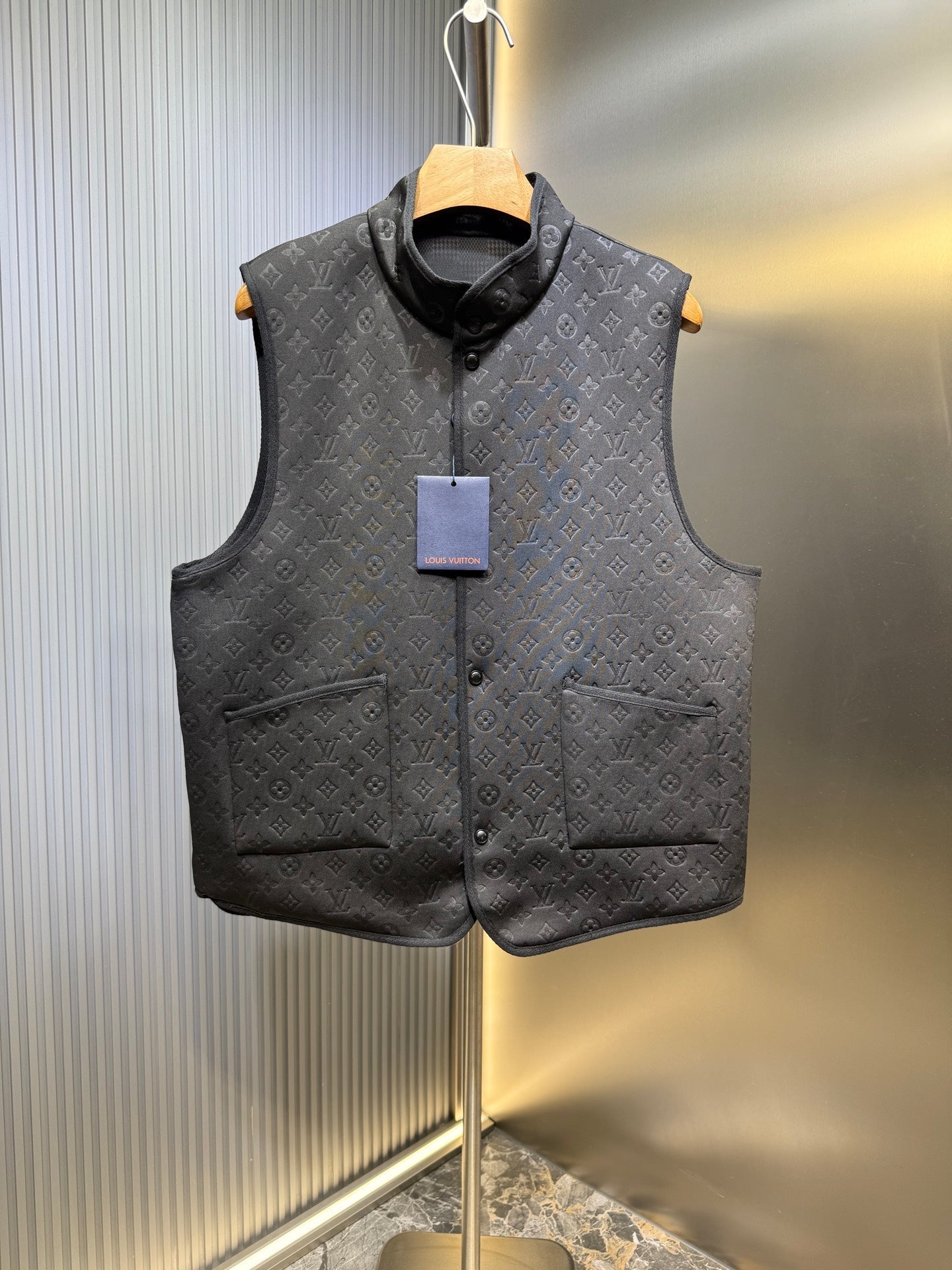 250825 New high-quality jacquard double-sided waistcoat