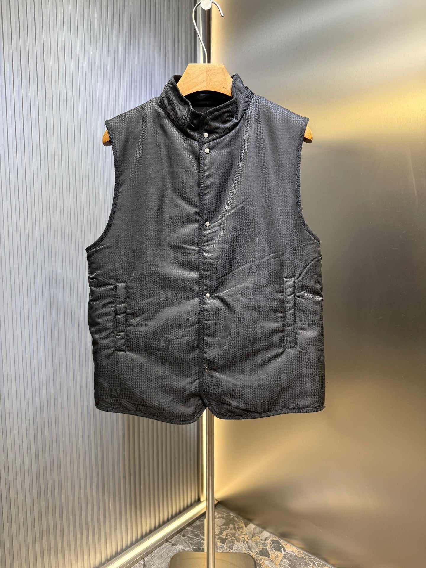 250825 New high-quality jacquard double-sided waistcoat
