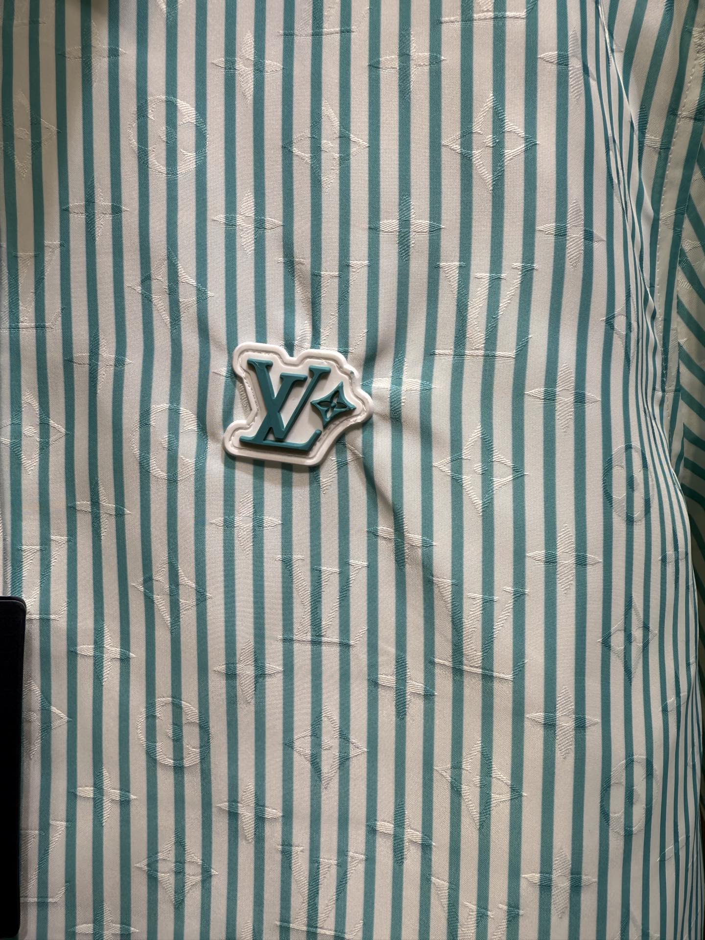 250825 New high-quality striped long-sleeved shirt