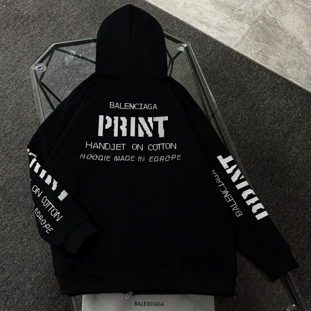 250825 New high-quality zipper hoodie