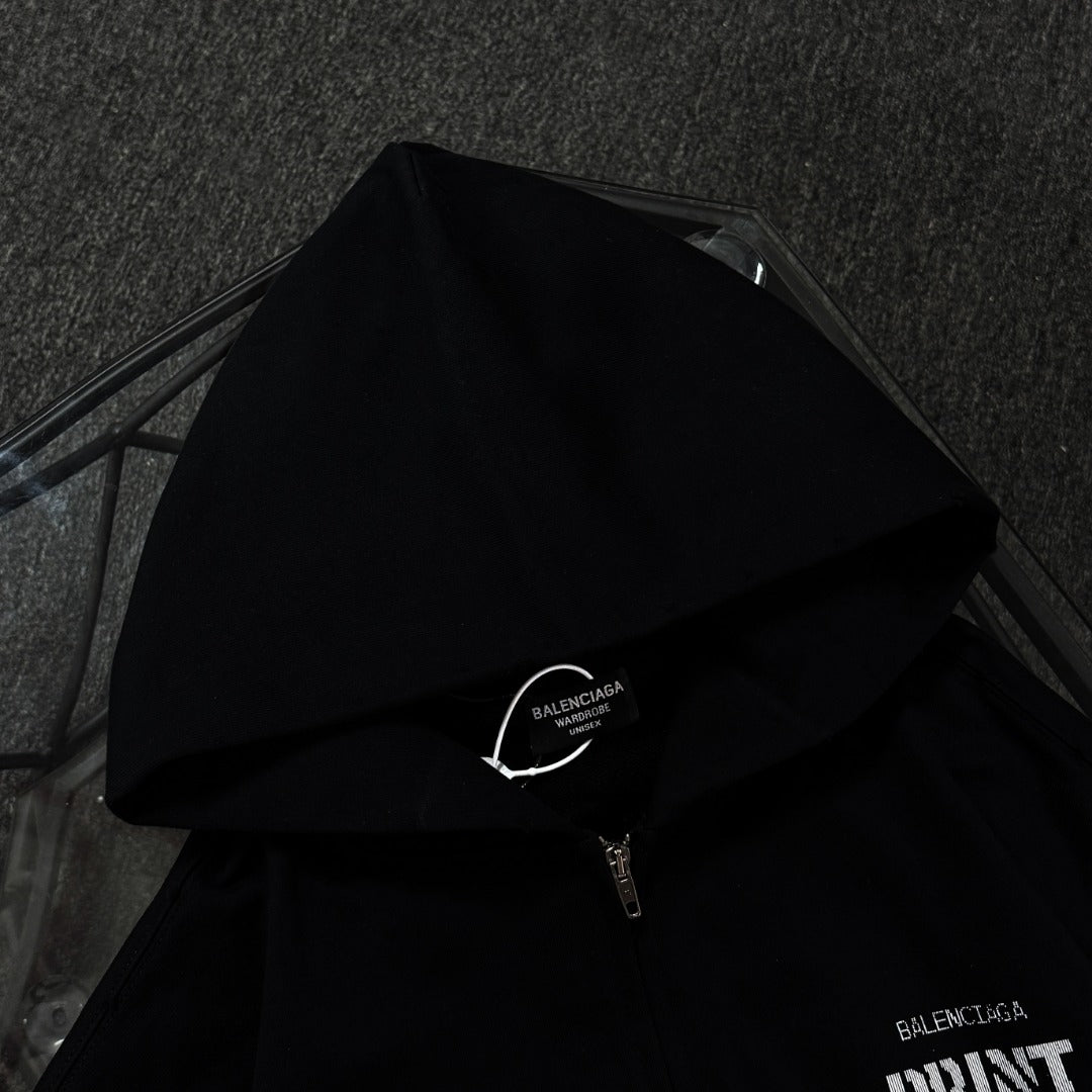 250825 New high-quality zipper hoodie