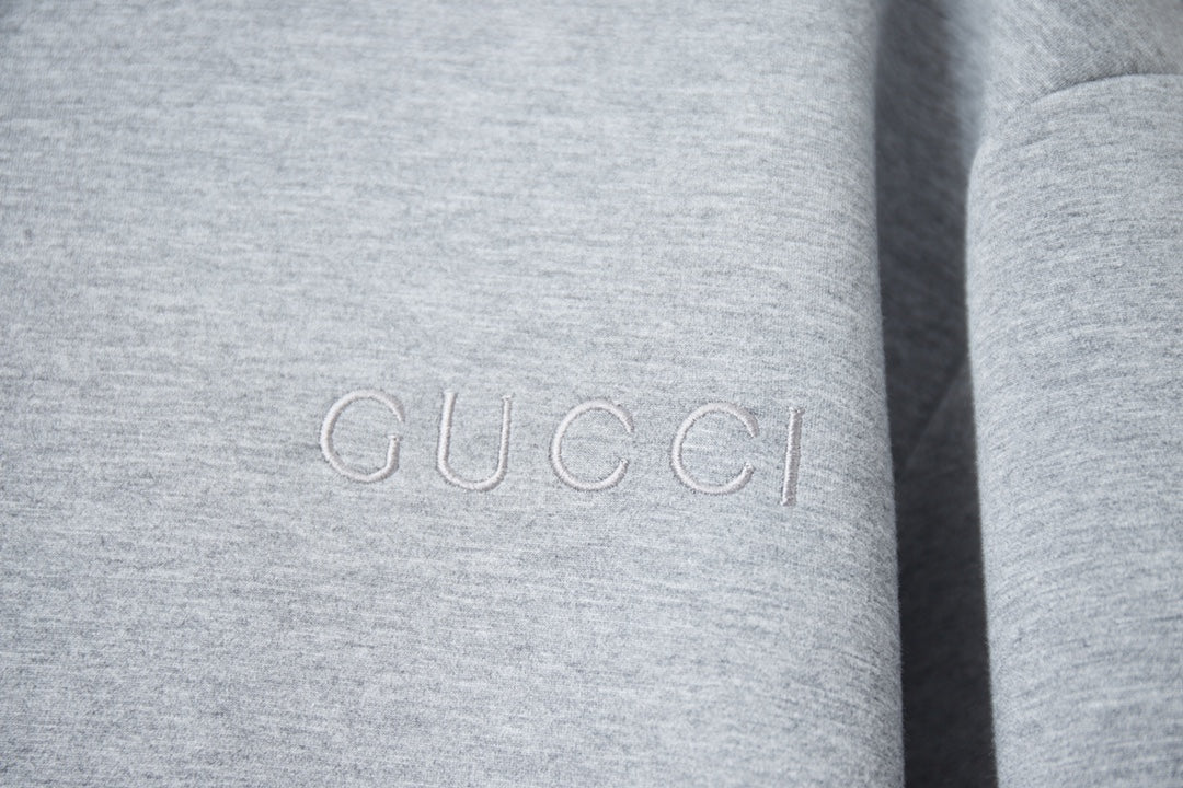 250825 New high-quality logo embroidered hoodie