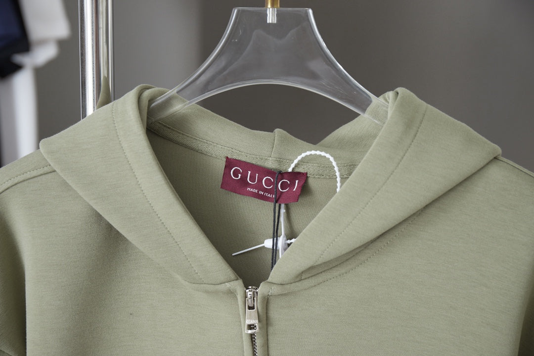 250825 New high-quality logo embroidered hoodie