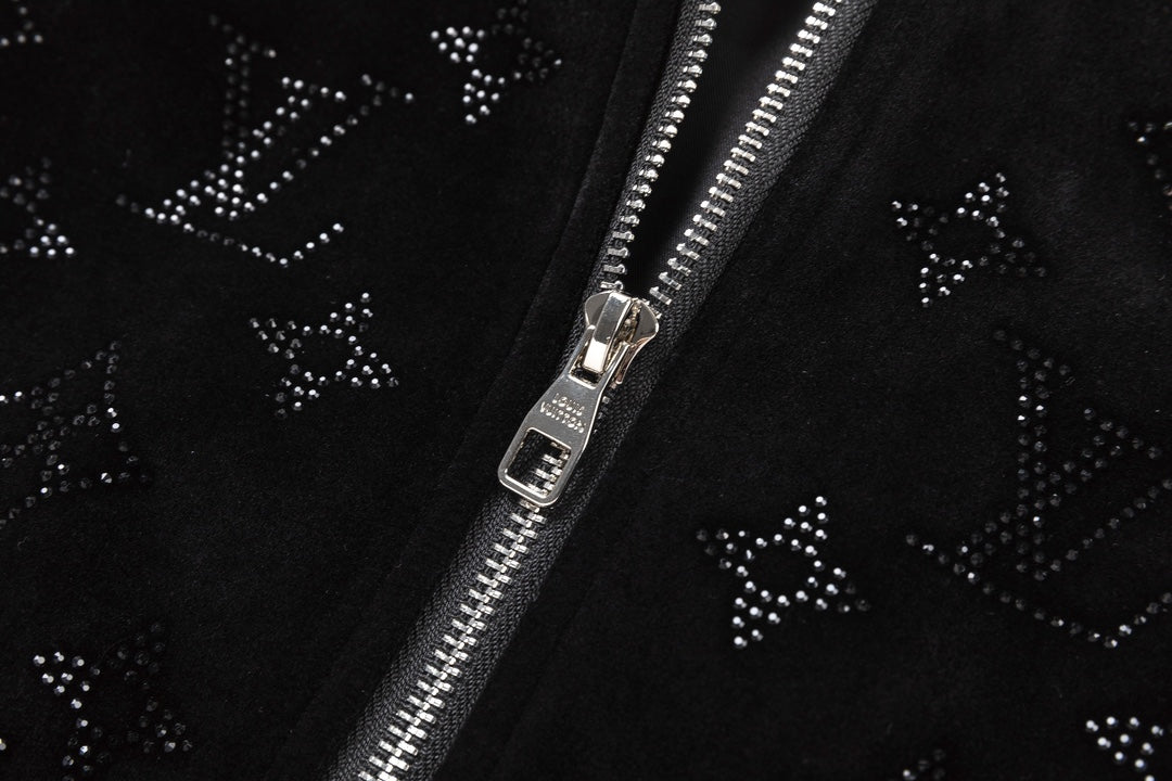 250825 New top-quality sparkling diamond jacket