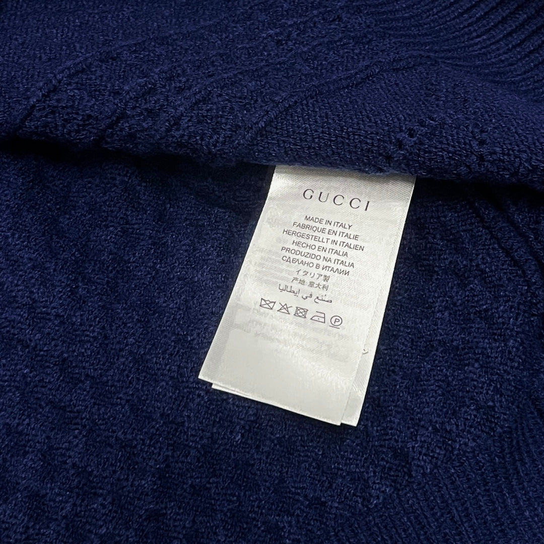 250825 New high-quality jacquard wool knitted sweater