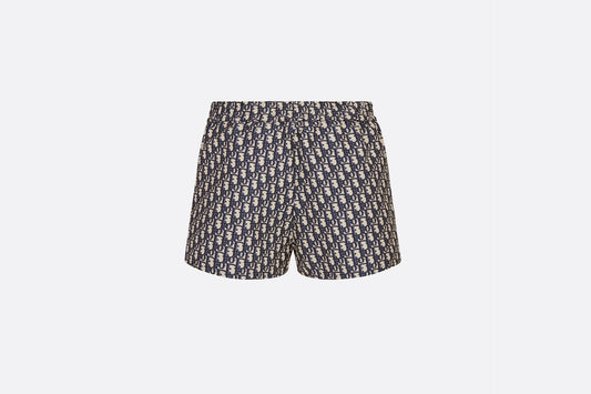 0528 blue printed shorts