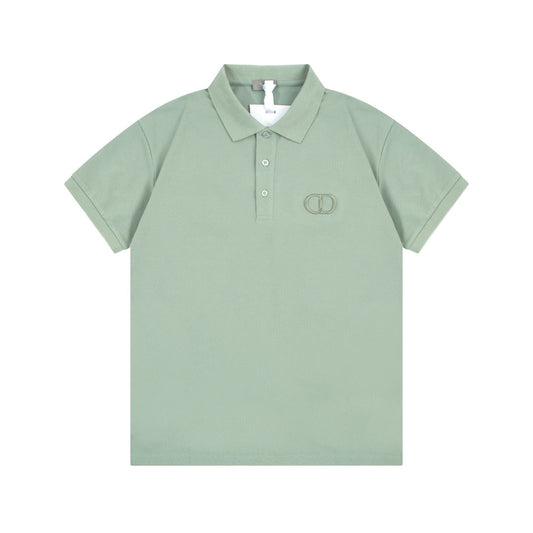 1203 New classic neckline color-matching POLO shirt