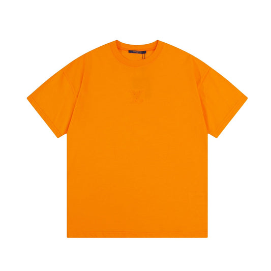 1211 New high quality embossed embossed T-shirt