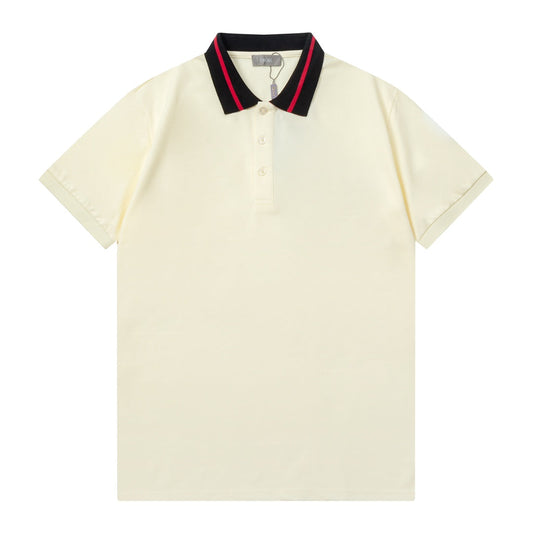 1211 New classic back neck monogram polo shirt