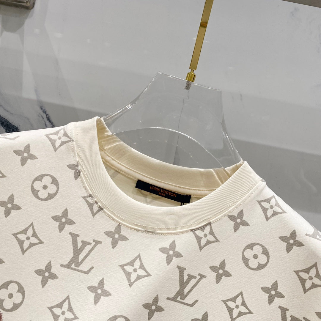 250212 New render print irregular T-shirt