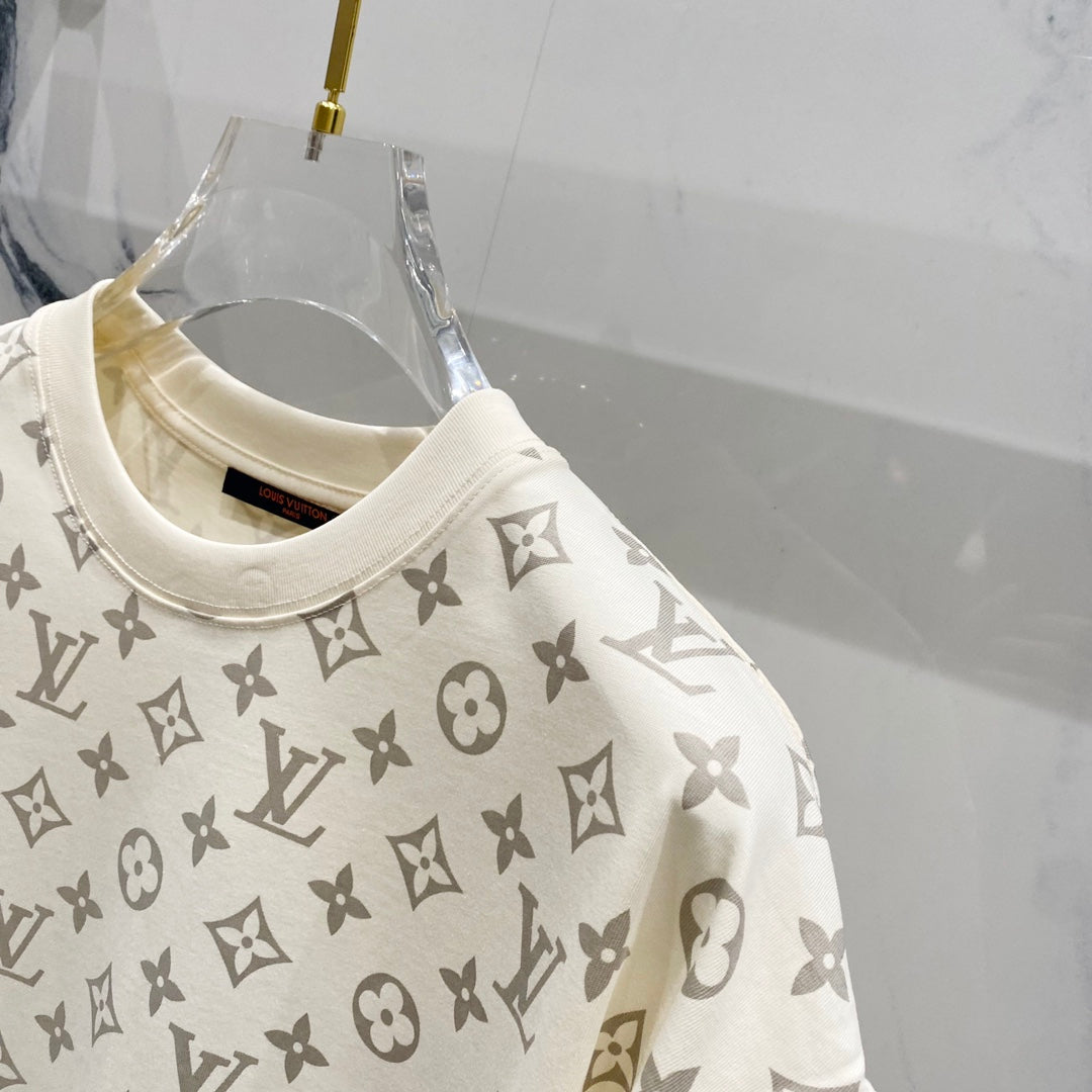 250212 New render print irregular T-shirt