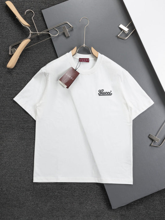 250218 New high quality embroidered icon T-shirt