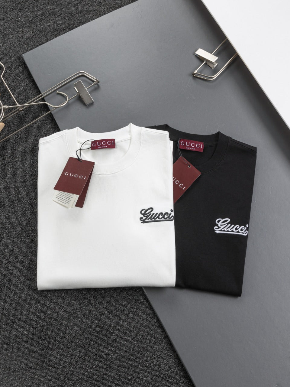 250218 New high quality embroidered icon T-shirt