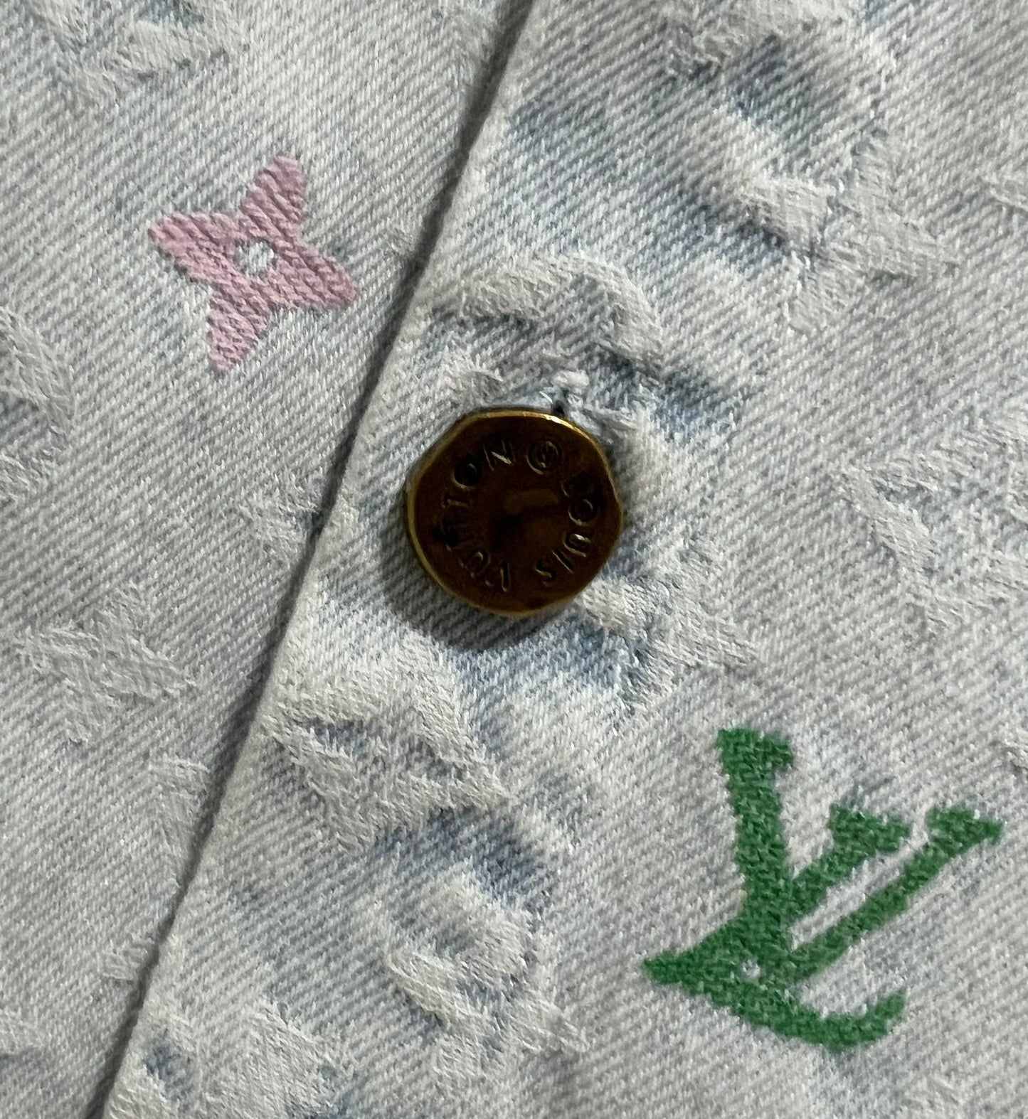 250224 New high quality denim jacquard wash suit