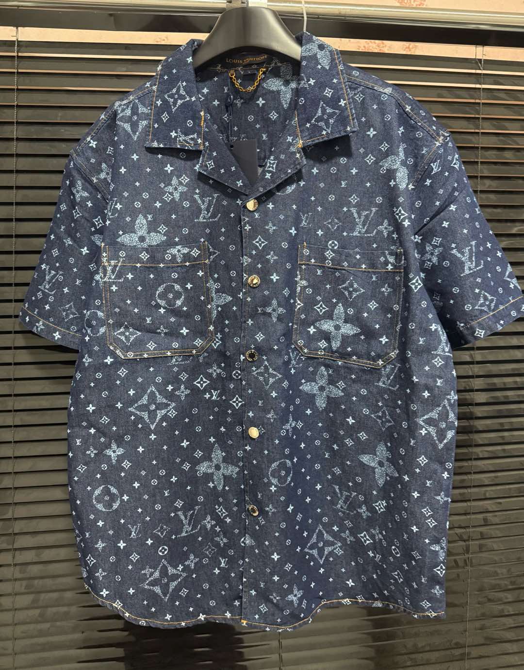 250224 New high quality denim jacquard wash suit