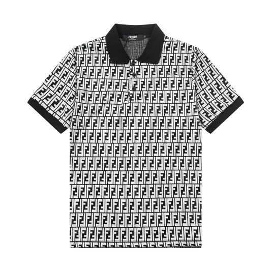 250305 New high quality jacquard fabric POLO shirt
