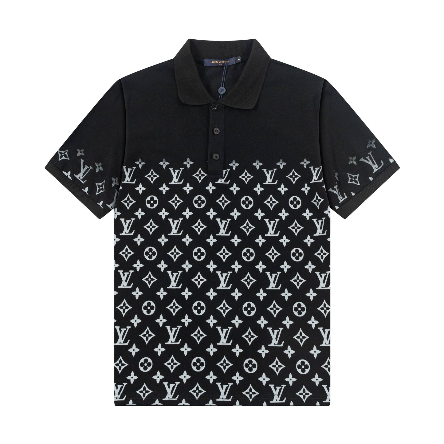 250305 High-end series of high quality gradient printed POLO shirt