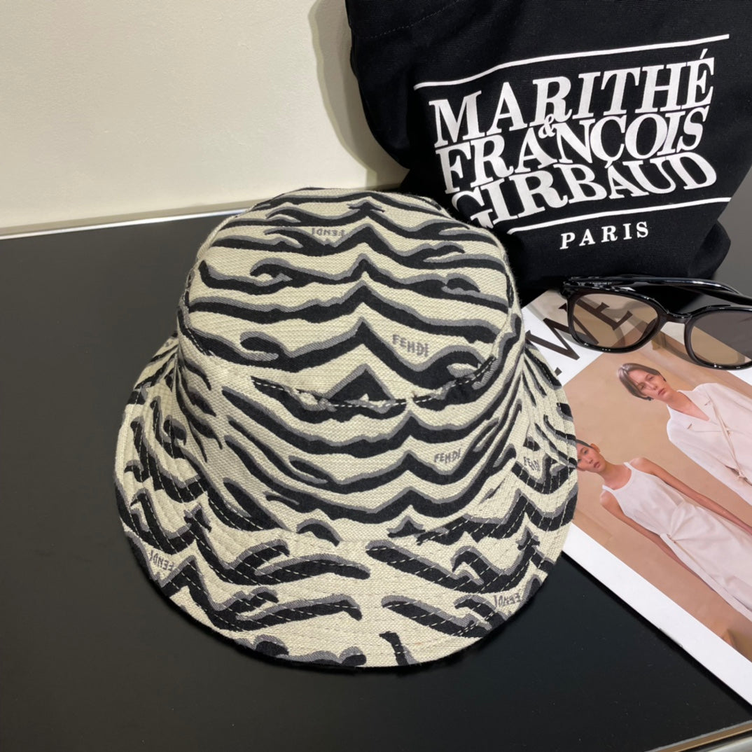 250305  New full print summer fisherman hat