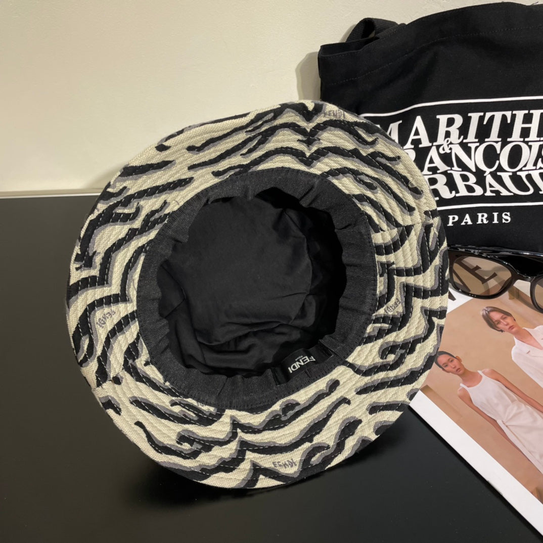 250305  New full print summer fisherman hat
