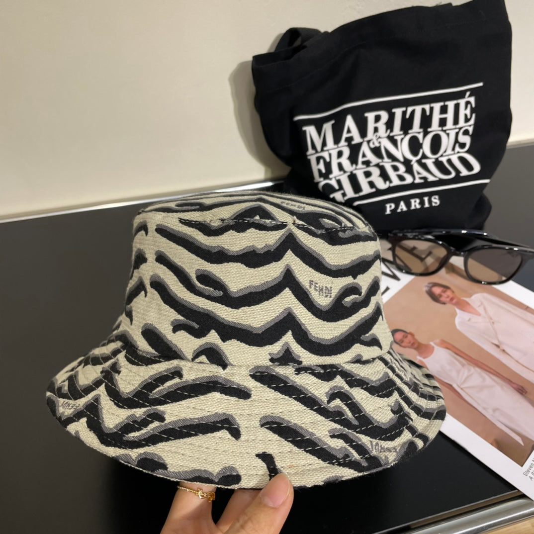 250305  New full print summer fisherman hat