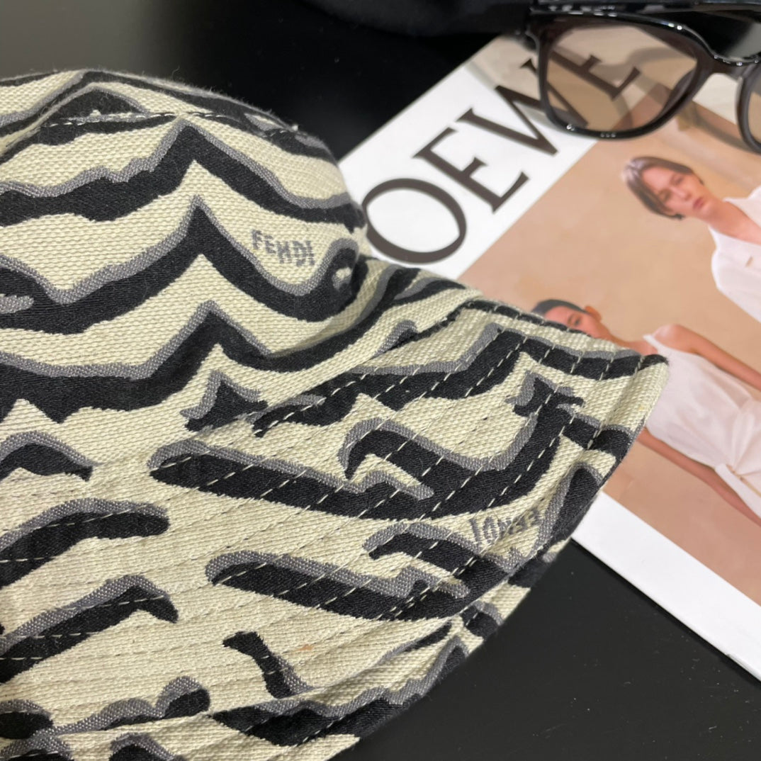 250305  New full print summer fisherman hat