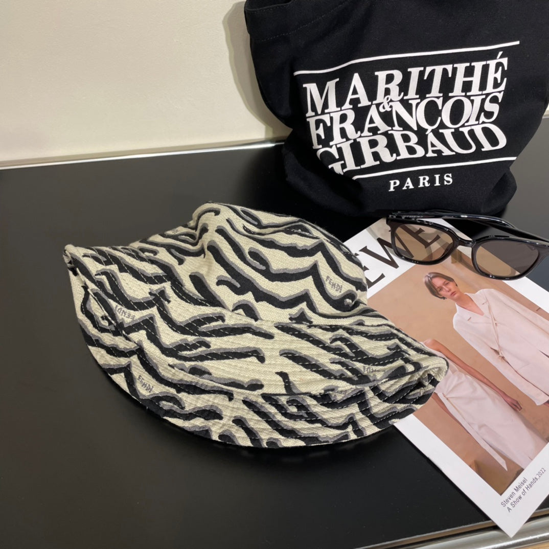 250305  New full print summer fisherman hat