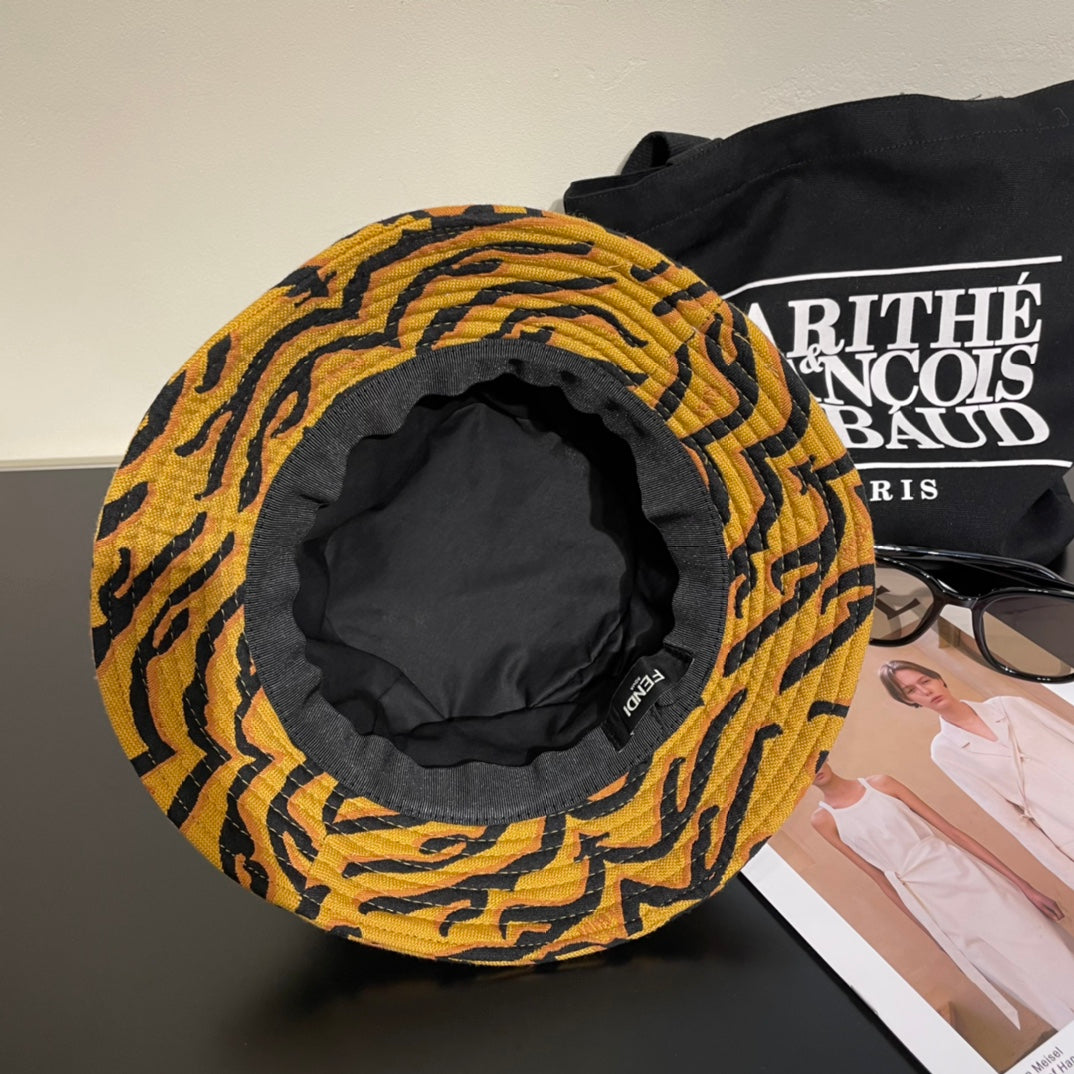 250305  New full print summer fisherman hat